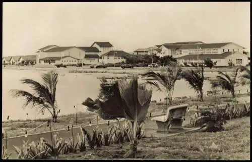 Postkaart Aruba Wilhelminapark ORANJESTAD 1960 Lesser Antilles