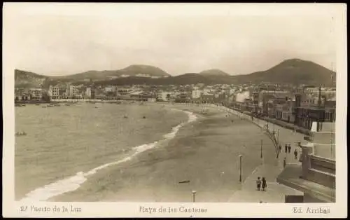 Postales Las Palmas de Gran Canaria Puerto de la Luz 1930  Canaris