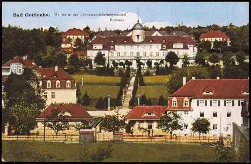 Bad Gottleuba Berggießhübel Heilstätte der Landesversicherungsanstalt 1920