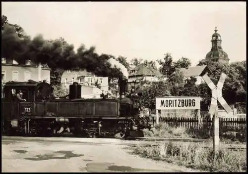 Moritzburg Traditionsbahn Radebeul Ost-Radeburg, Lok 99539 1985