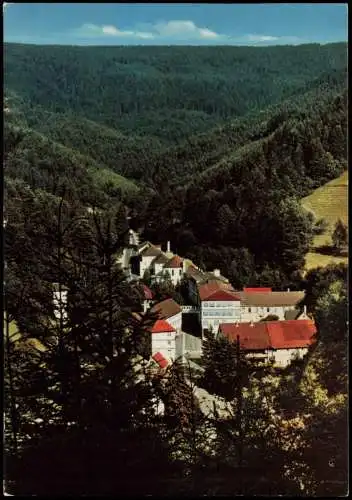 Bad Peterstal-Griesbach Panorama Schwarzwald mit Mütterkurheim St. Anna 1980