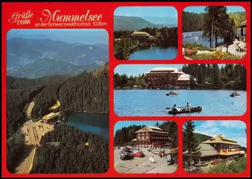 Achern Mehrbildkarte div. Ansichten Mummelsee im Schwarzwald 1994