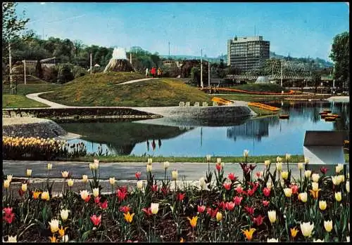 Ansichtskarte Stuttgart Bundesgartenschau (Buga) 1977