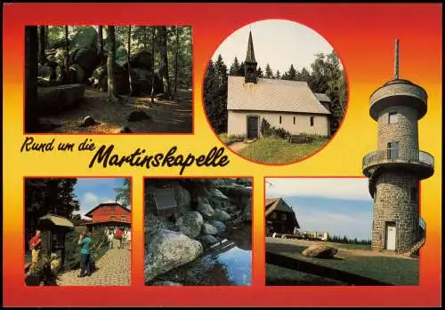 Furtwangen (Schwarzwald) Mehrbild-AK Umland  Rund um die Martinskapelle 1990