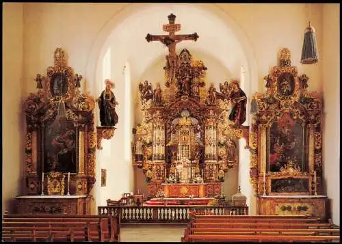 Ansichtskarte Triberg im Schwarzwald Wallfahrtskirche Maria in der Tanne 1980