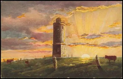 Ilsenburg (Harz) Sonnenaufgang auf dem Brocken Turmeinlaßkarte 1913