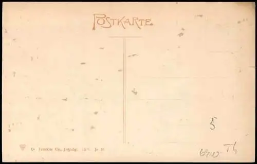 Ansichtskarte Jena Blick von der Bismarckhöhe 1912