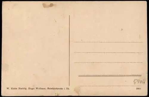 Ansichtskarte Ruhla Stadt mit Fabriken 1916