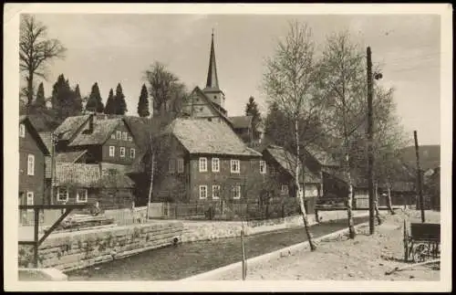 Ansichtskarte Hinternah Stadtpartie 1958