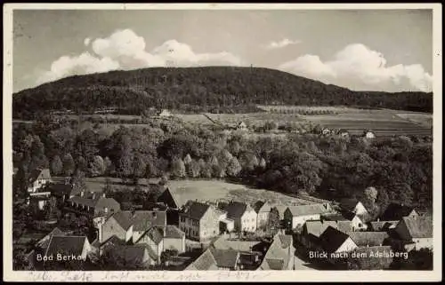 Ansichtskarte Bad Berka Blick nach dem Adelsberg 1939