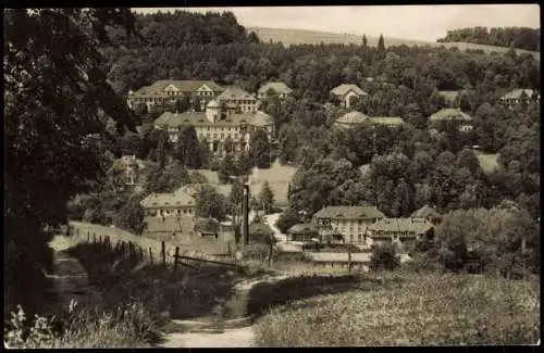 Bad Gottleuba-Berggießhübel Sanatorium und Panorama-Ansicht 1960