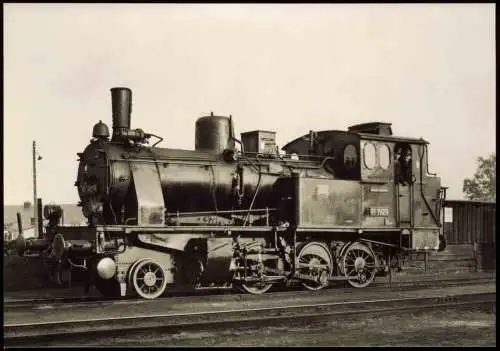 DDR Foto Sammelkarte Thema Dampflokomotive der dt. Länderbahnen 1970