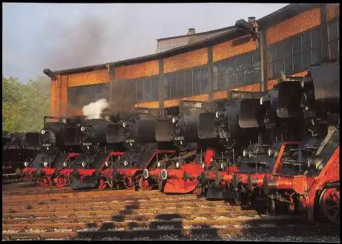 Dampflokomotiven DB Museum Dresden Bahnbetriebswerk Dresden-Altstadt 2002