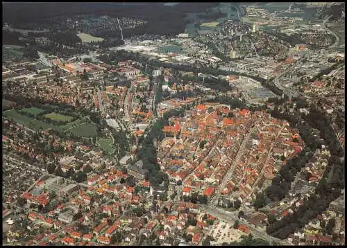 Ansichtskarte Villingen Schwenningen Luftaufnahme Luftbild 1980