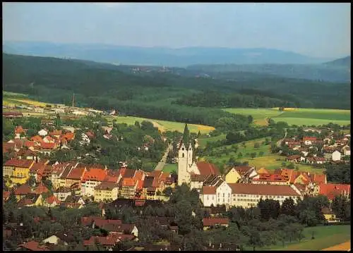 Ansichtskarte Engen (Hengau) Teilansicht, Weit-/Fernblick Hegau 1980