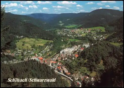 Ansichtskarte Schiltach Panorama-Ansicht Schwarzwald 1980