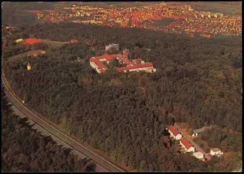 Gerlingen Luftbild Luftaufnahme mit der Fachklinik Schillerhöhe 1978