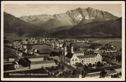 Ansichtskarte Benediktbeuern Kloster Benediktbeuern - Fotokunst 1938