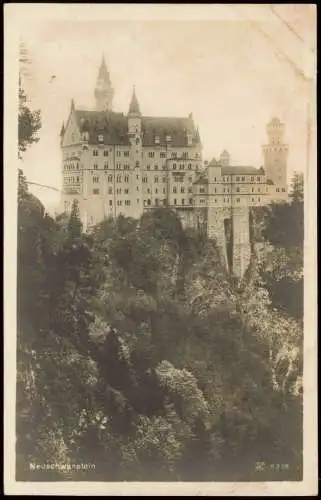 Ansichtskarte Schwangau Schloss Neuschwanstein (Castle in Bavaria) 1920