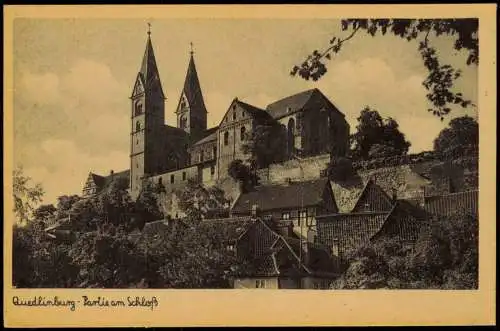 Quedlinburg Quedlinburg Parlie am Schloss (Castle Building) 1930