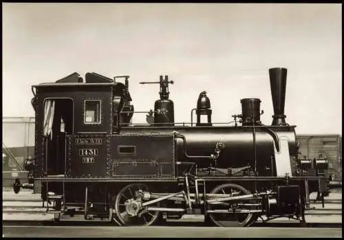 DDR Foto-/Sammelkarte Dampflokomotive Baureihe 98 Lok in Sachsen 1971