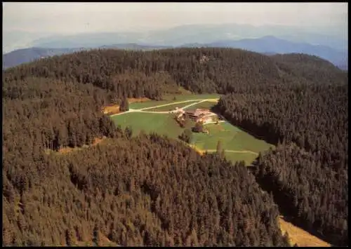 Hornberg Luftbild Höhen-Gasthof Schöne Aussicht Niederwasser Schwarzwald 1994