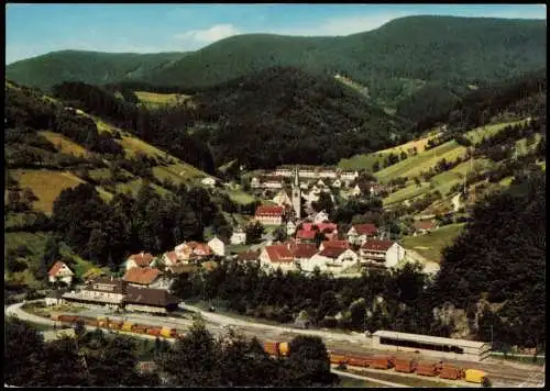 Ansichtskarte Bad Peterstal-Griesbach Panorama-Ansicht 1988