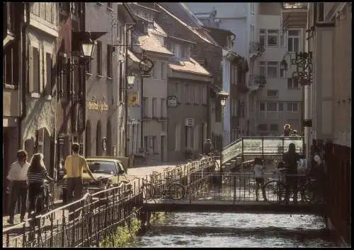 Ansichtskarte Freiburg im Breisgau Ortsansicht, Fischerau 1980