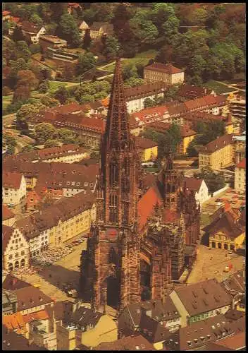 Ansichtskarte Freiburg im Breisgau Münster U. L. Frau 1980