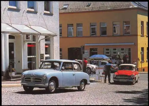 Pausa Vogtland  Mühltroff AWZ P70 Zwickau   1. IFA-Festival Auto Wartburg 2001