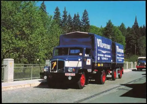 Tannenbergsthal  Vogtland  IFA-Festival Vogtland IFA S 4000-1 Hänger LKW 2000