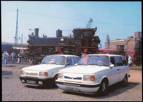 Dresden Wartburg 1.3 Limousine Dresdner Dampflokfest Löbtau 2000