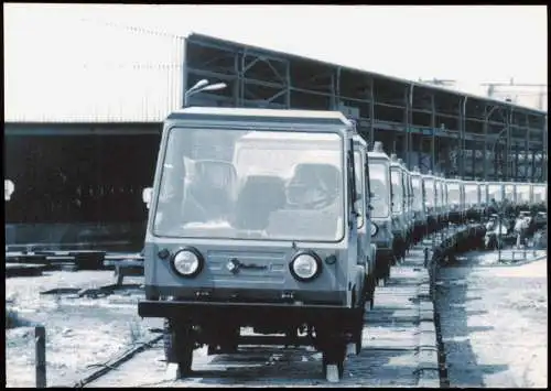 Chemnitz Multicar M 24 Ankunft Zug SDAG Wismut Karl-Marx-Stadt. 1985/2001