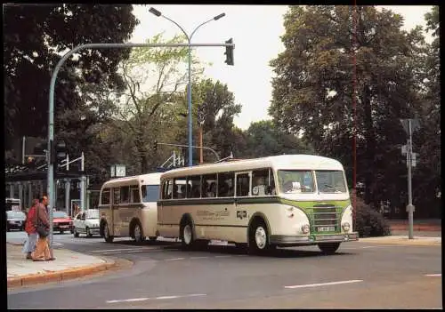 Ansichtskarte Chemnitz IFA H 6 B Omnibus der Autobus GmbH Sachsen 2002