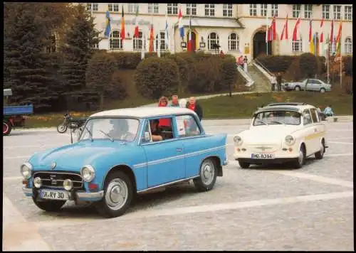 Klingenthal AWZ P 70 Limousine und Trabant P 60 Camping Vogtland 2004