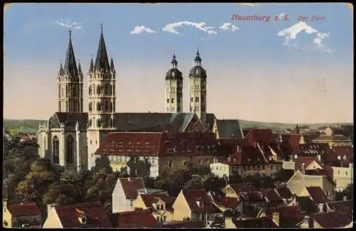 Ansichtskarte Naumburg (Saale) Naumburger Dom St. Peter und Paul 1910