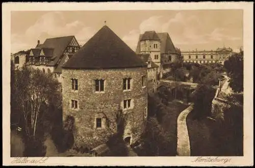 Ansichtskarte Halle (Saale) Moritzburg (Castle Building) 1920