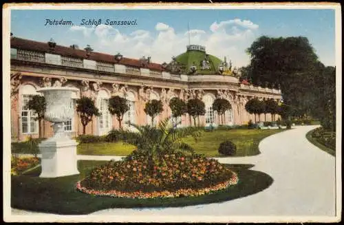 Ansichtskarte Potsdam Schloss (Castle) Sanssouci 1910