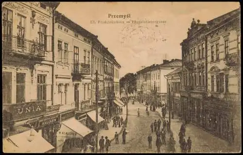 Prömsel Przemyśl (Peremyšl / Перемишль) Ul. Franciskańska Franziskanergasse 1912