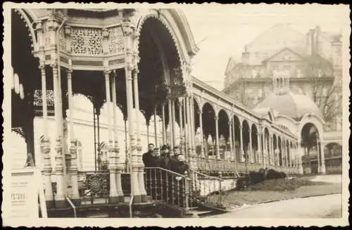 Postcard Karlsbad Karlovy Vary Wandelgang 1930