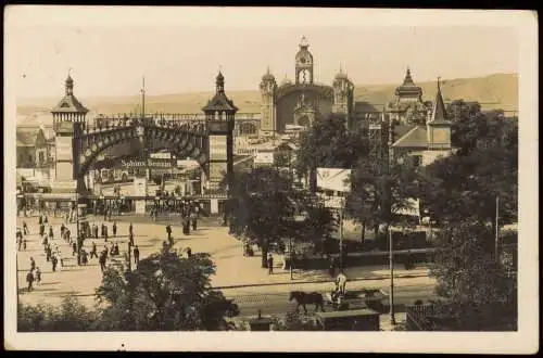 Bubny-Prag Praha Výstaviště Ausstellungsgelände Sphinx Benzin 1934