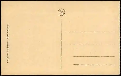 Postkaart Oostkamp Oostkamp Chaussée de Courtrai. 1916