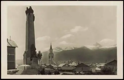 Cartoline Cortina d´Ampezzo Monumento al Generale Cantore (Denkmal) 1930