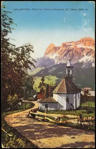 Cortina d´Ampezzo DOLOMITEN Partie bei  Südtirol   Tofana (3241 m). 1912