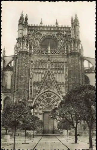 Postales Sevilla Catedral (Kathedrale) Puerta de la Concepción 1950