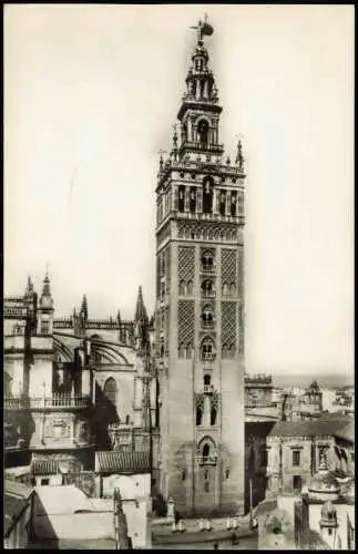 Postales Sevilla Ortsansicht Sevilla La Giralda 1960