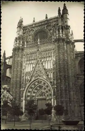 Postales Sevilla Gebäude-Ansicht 1960