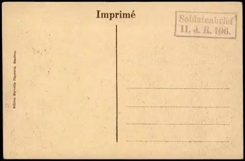 Postkaart Hastière Panorama 1916