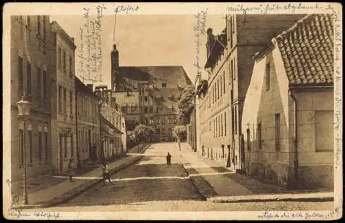 Chelm Chełm (Cholm / Kholm) Straßenpartie Kosciol Franciszkanow 1929