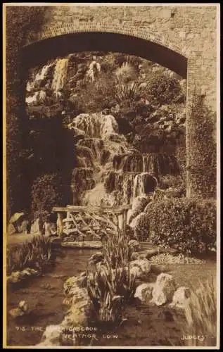 Ventnor Isle of Wight The Lower Cascade Wasserfall 1929